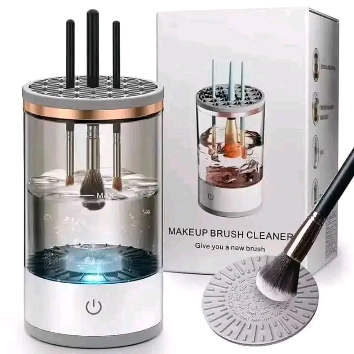 USB Electric Makeup Brush Cleaner – 2-in-1 Lazy Cleaning Tool_img_1