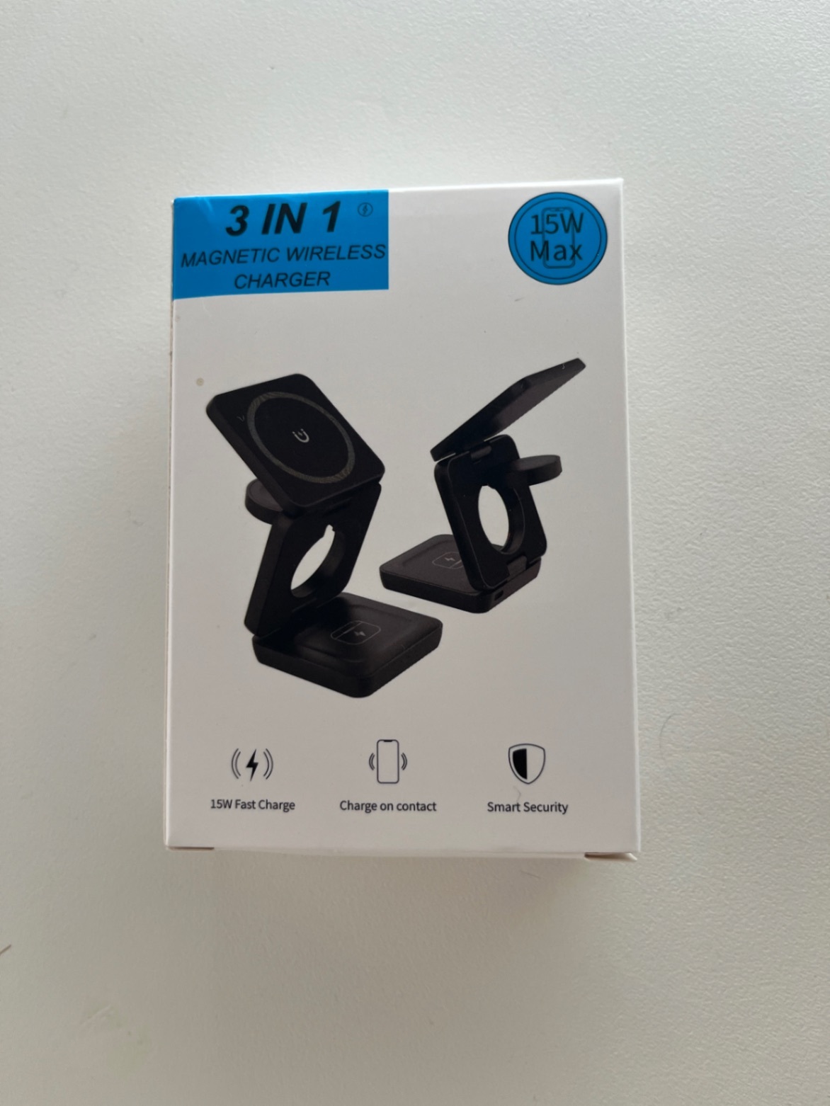 3-in-1 Foldable Magnetic Wireless Charger