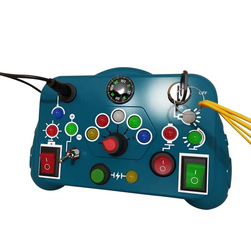 Kids Educational Learning Activities Baby Game Autism Sensory Montessori Busy Board Toys for Toddlers(CROSS BORDER)_img_4