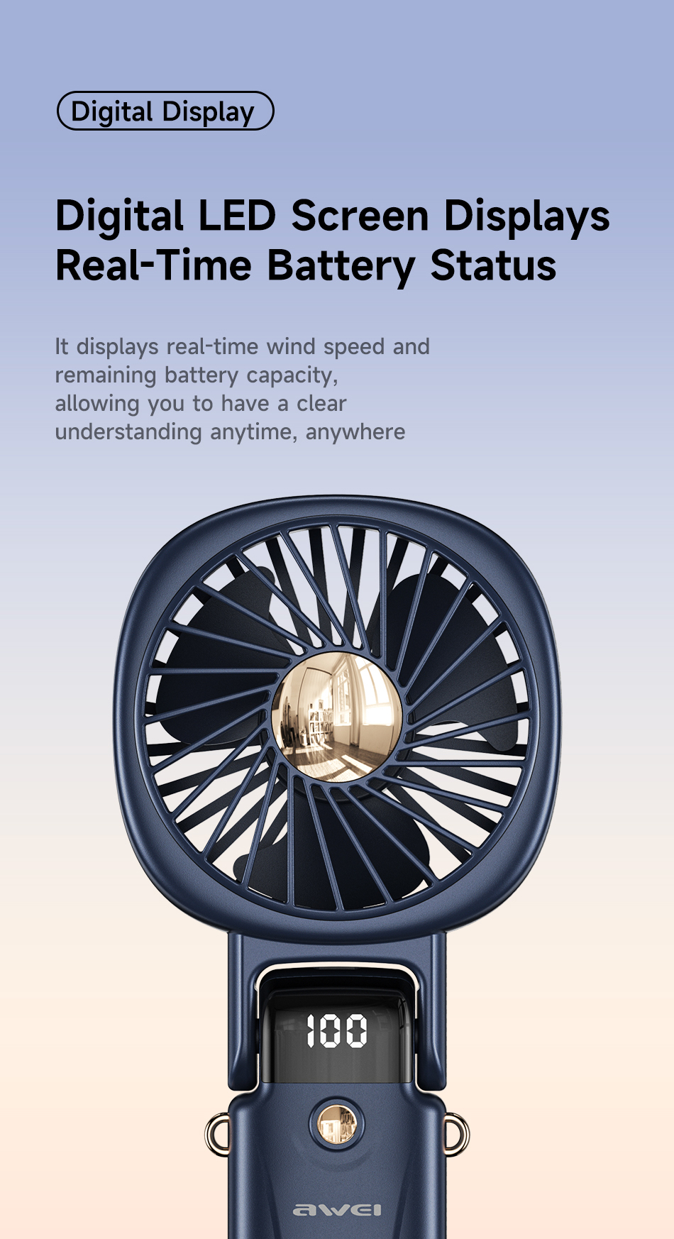 AWEI F37 Multifunctional Handheld Fan_img_7