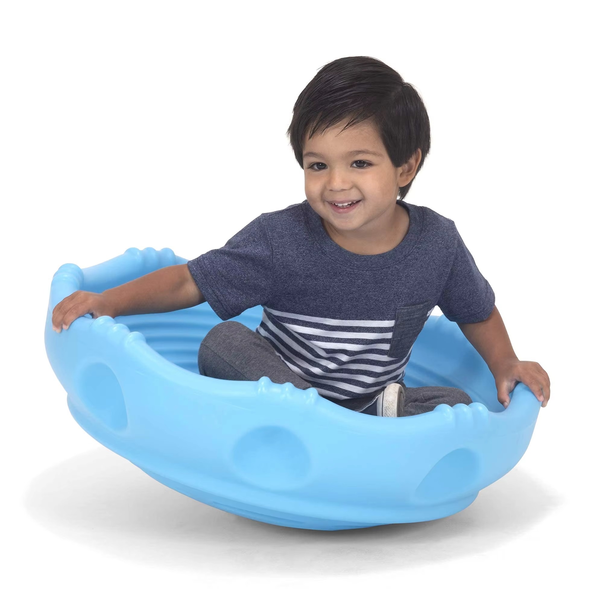 Autism Sensory Toys Therapy Products Rocking and Climbing Dome Two Sided Rock (CROSS BORDER)