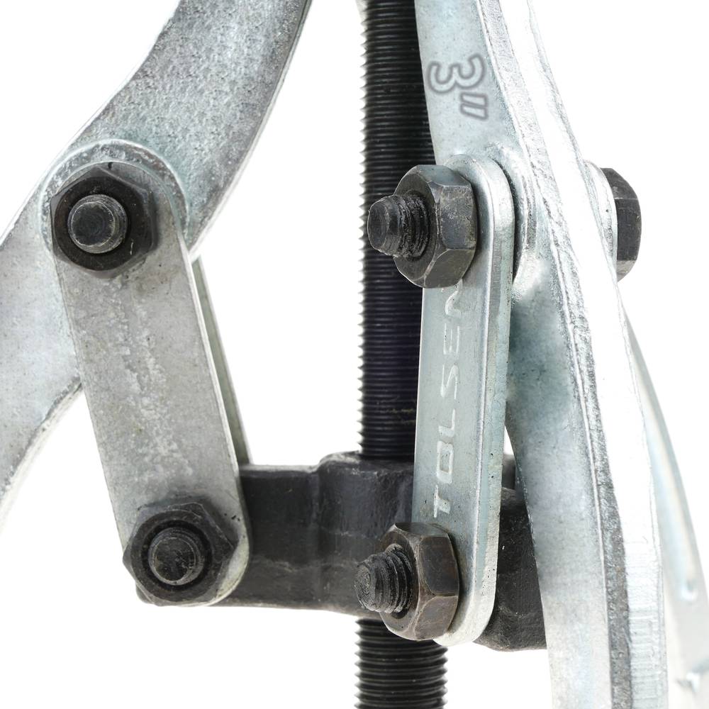 TOLSEN 65010 3" 3-Jaw Gear Puller, Adjustable, Forged Steel, Zinc Plated | Model: 65010_img_2
