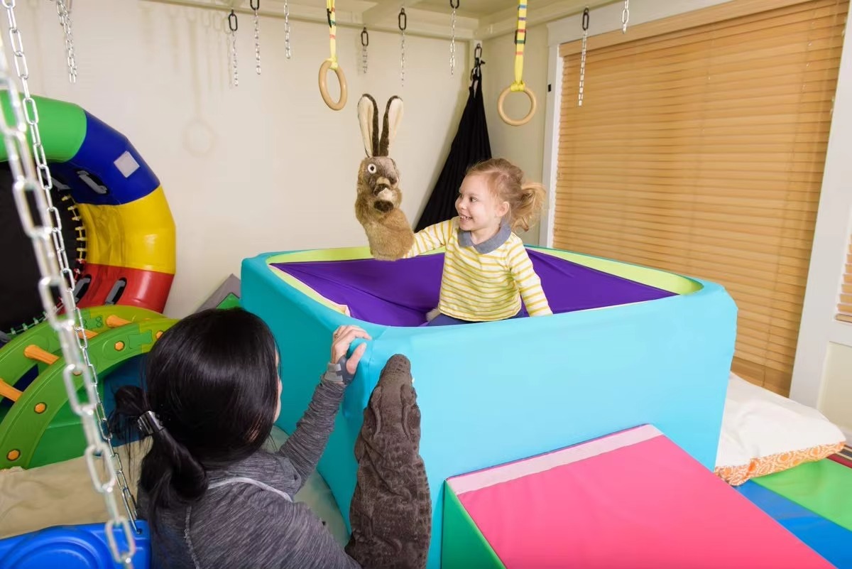 Autism Educational Sensory Integration Lycra Sensory Sack for Kids(CROSS BORDER)_img_4