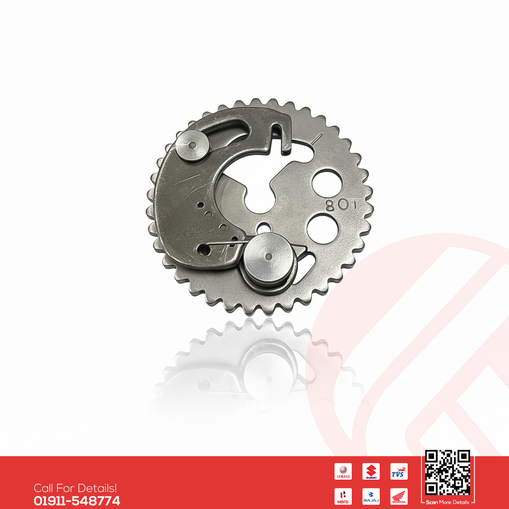 Timing Sprocket for Yamaha R15 V3, R15 V4, R15M, MT15 V2 (BS6 &BS7) bike.