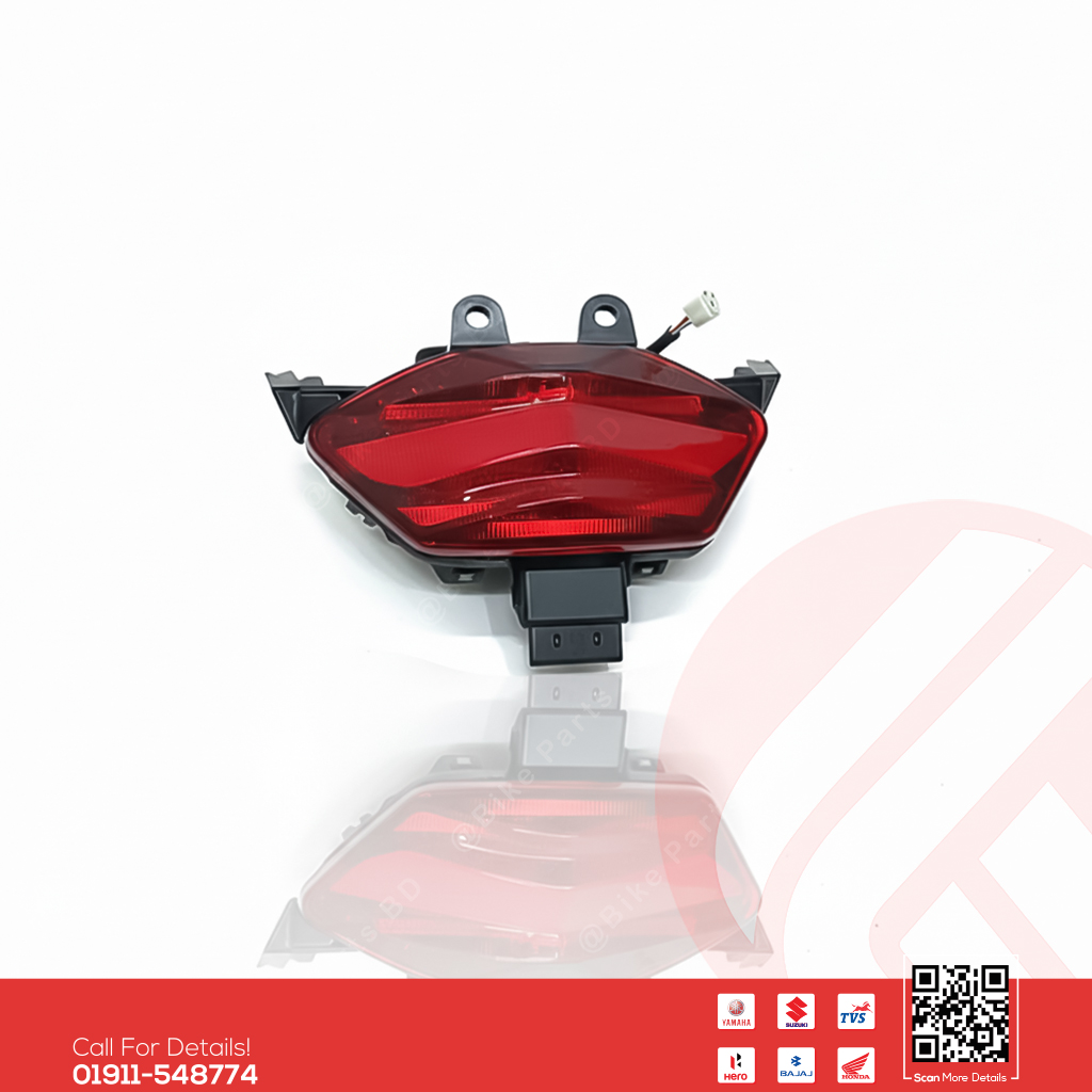 Taillight Unit Assy for Suzuki Gixxer & Gixxer SF (New Model) model bike.