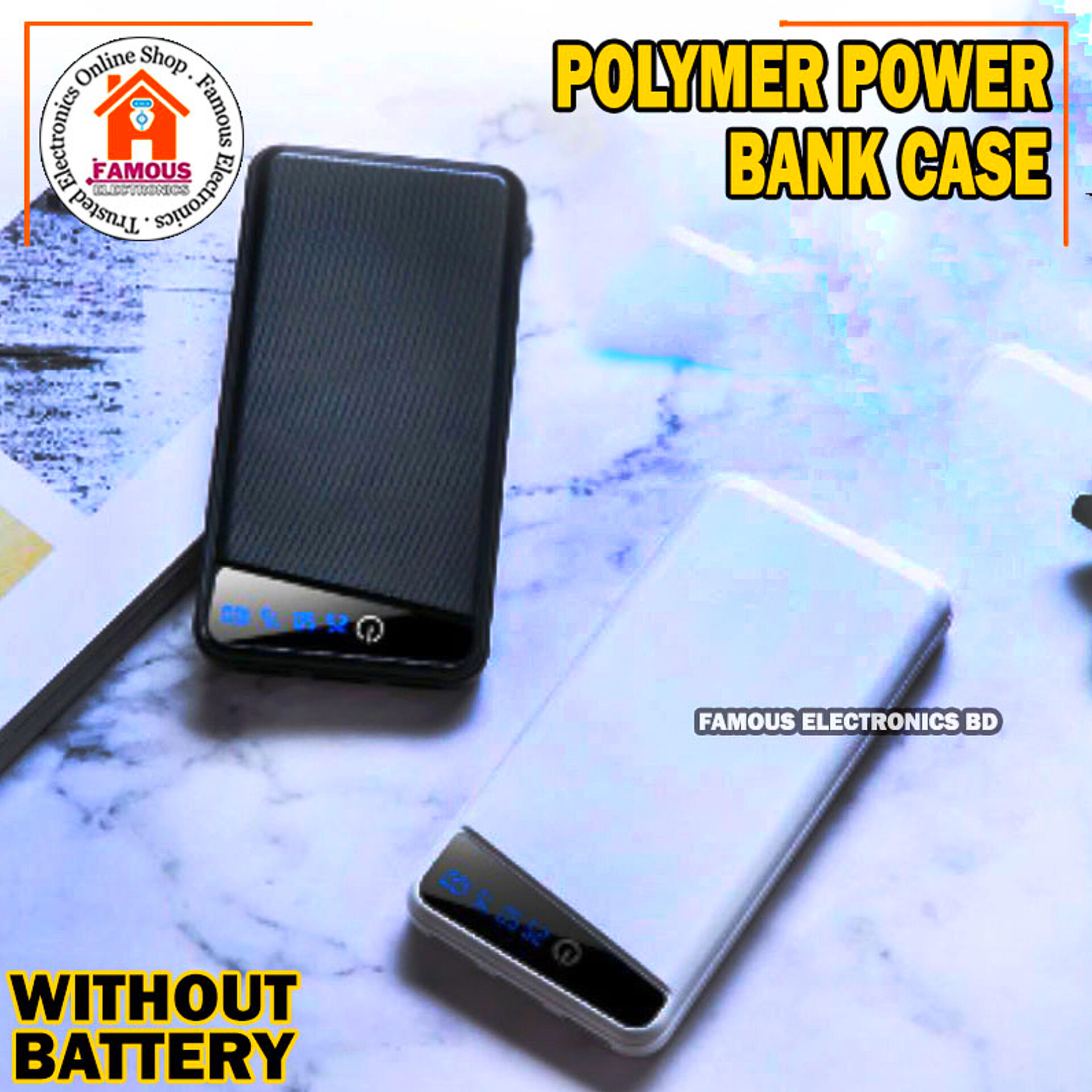 Polymer Mobile Power Supply set 10000 mAh Power Bank Case (Without Battery)_img_1