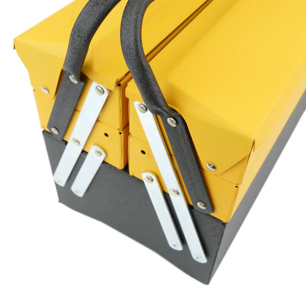 TOLSEN 80212 Steel Tool Box, 17", 3 Layer Heavy Duty (495x200x290mm), Model: 80212_img_3