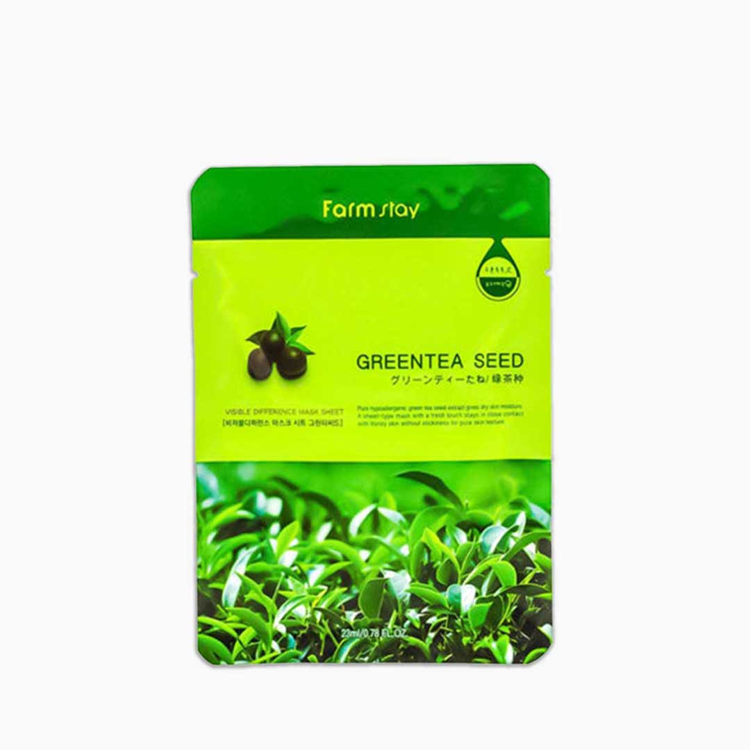 Farm Stay Visible Difference Mask Sheet (Green Tea) - 23ml