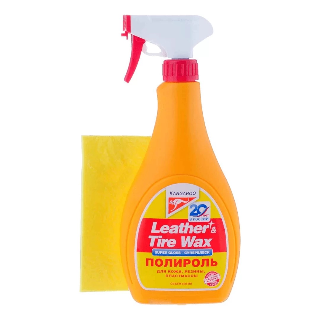 KANGAROO Leather & Tyre Wax Spray β Multi-Surface Shine & Protection_img_0