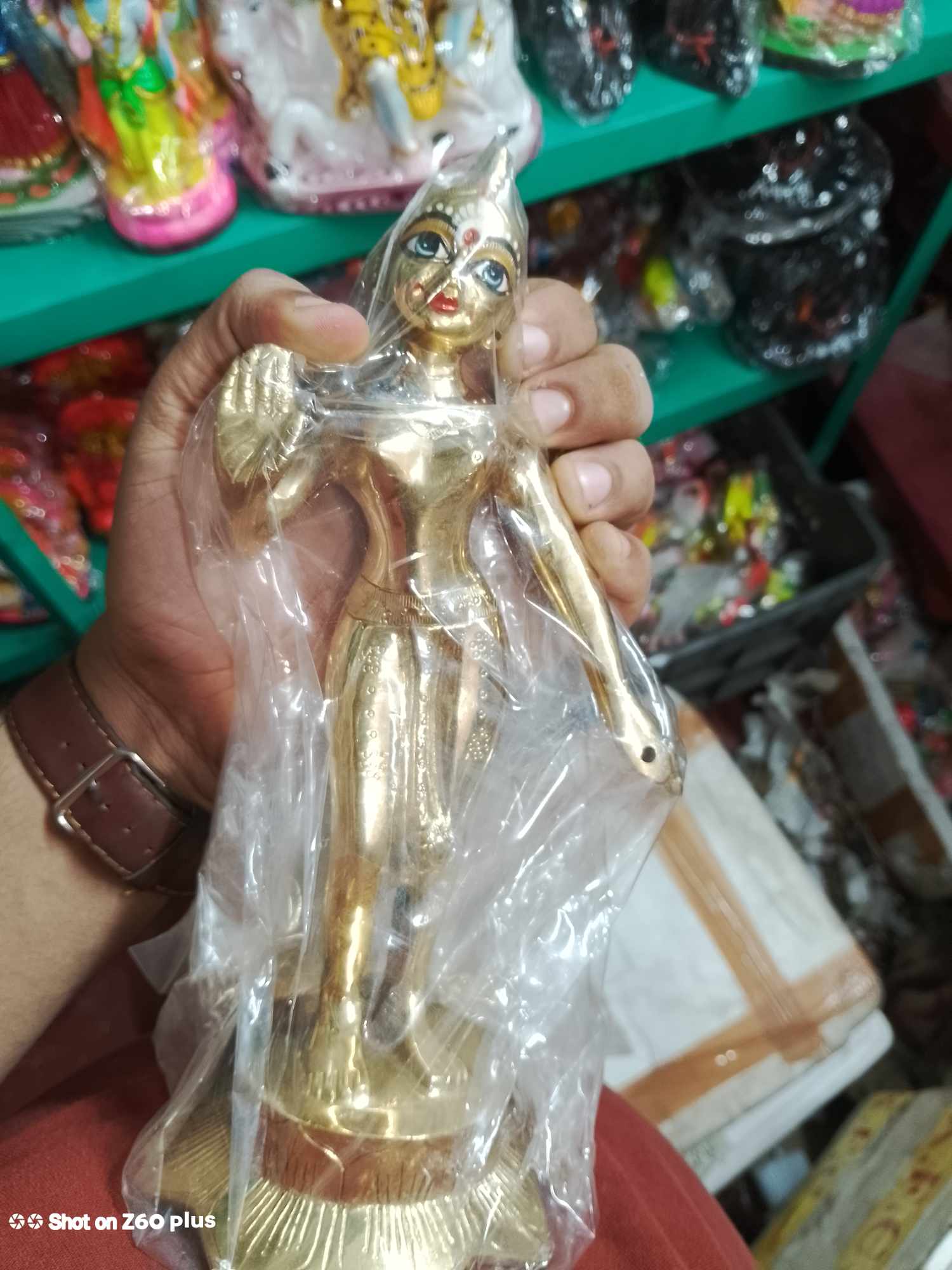 বৃন্দাবনী রাধাকৃষ্ণ ১ ফুট - Image 3