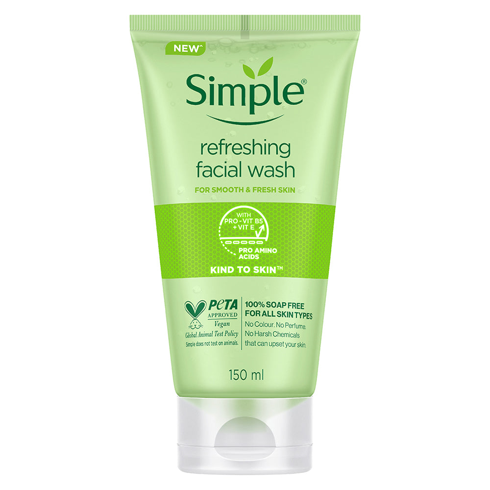 Simple Kind To Skin Refreshing Facial Wash Gel