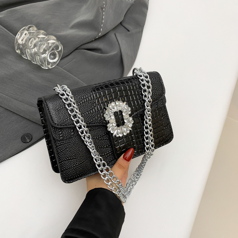 Crocodile print party bag