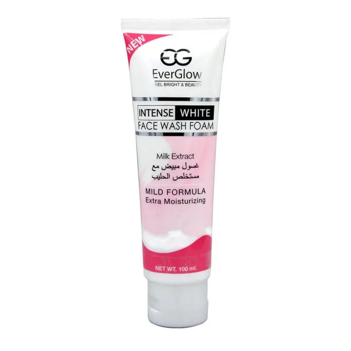 Everglow Intense White Face Wash Foam 100 Ml
