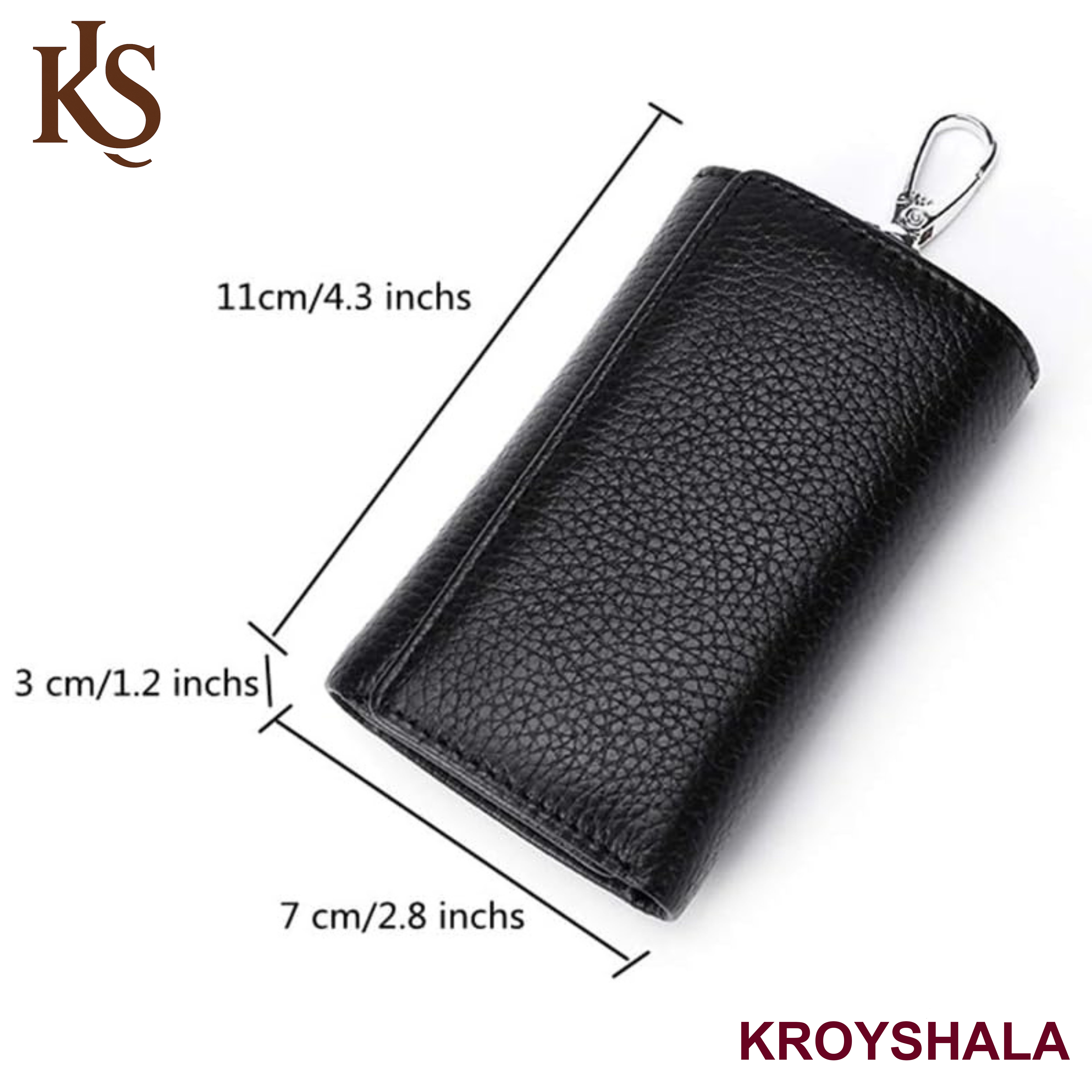 KROYSHALA Key Ring Holder Folding Key Ring For Bikers , Key Ring For Lockers Wallet For Men_img_3