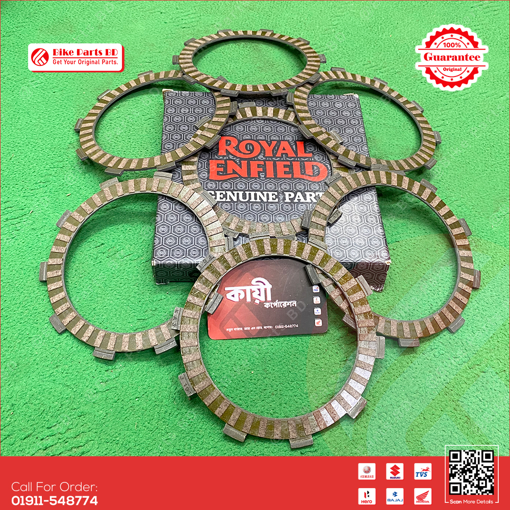 Clutch Plate for Royal Enfield Hunter 350 bike.