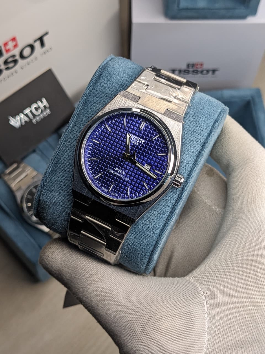 Tissot PRX Blue