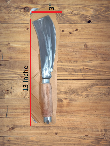 Wooden Chapati / 16 Inch Iron chapati-1kg - Image 1