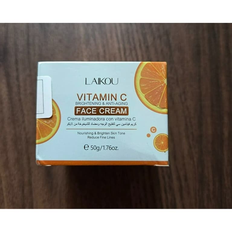 Laikou Vitamin C Brightening & Anti-Aging Face Cream.
