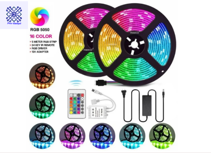 LED Light Strip TV LED Backlight USB RGB 5050 Color Strip Synchronized Color Changing LED String Lights 24 Keys/Bluetooth App Control Halloween Decorative Night Light Suitable for Home Bedroom Christmas Party Holidays Ceiling decoration