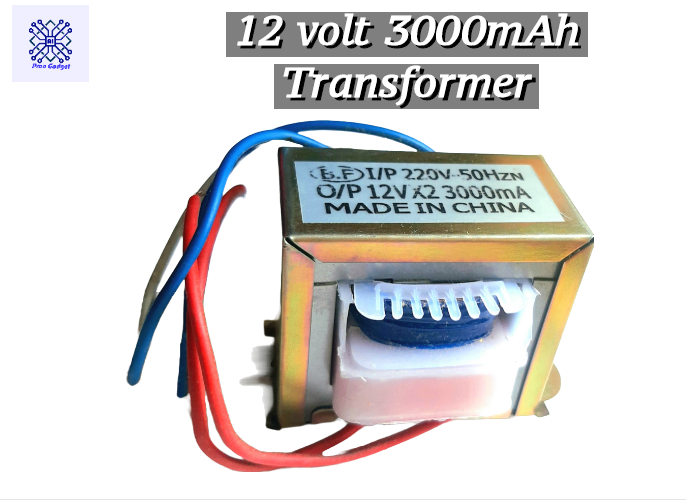 3Amp 12V Transformer 12V-0-12V 3000mA Input AC 220V 50Hz Output DC 12 Volt 3A Step Down Transformers For Power Supplies Adapters Electronics Project DIY