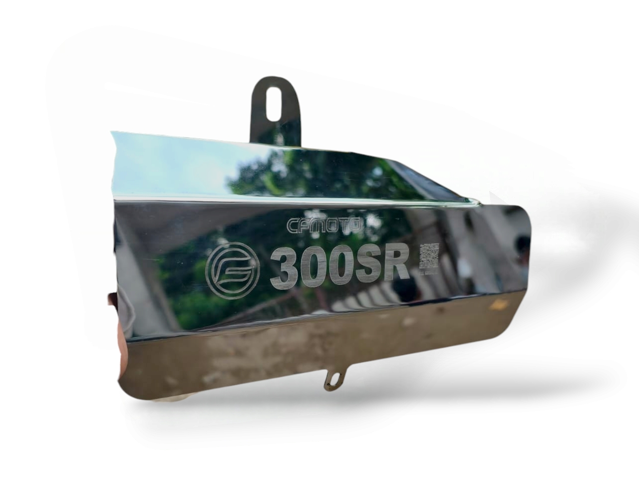 Premium Heavy SS Silencer Gourde For CF MOTO SR ALL MODEL_img_0