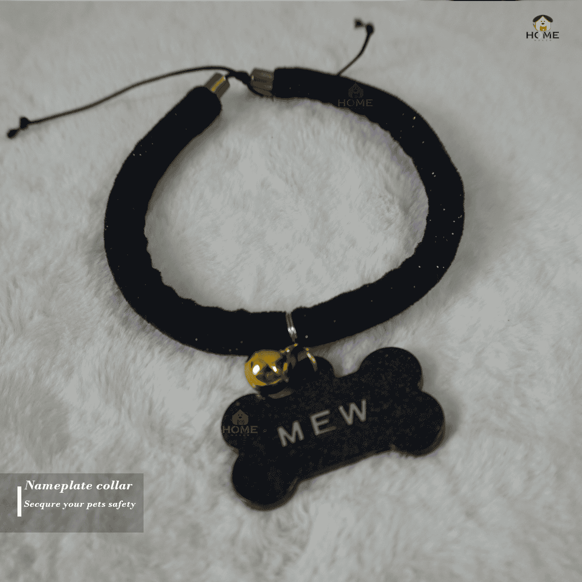 Nameplate collar with phone number_img_0