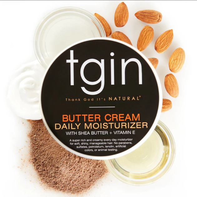 TGIN Butter Cream Daily Moisturizer for Natural Hair – 12 oz (COS262)