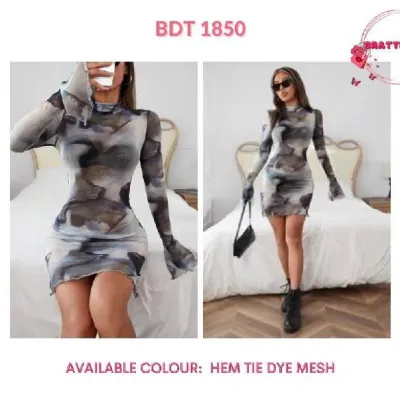 Hem Tie Dye Mesh_img_0
