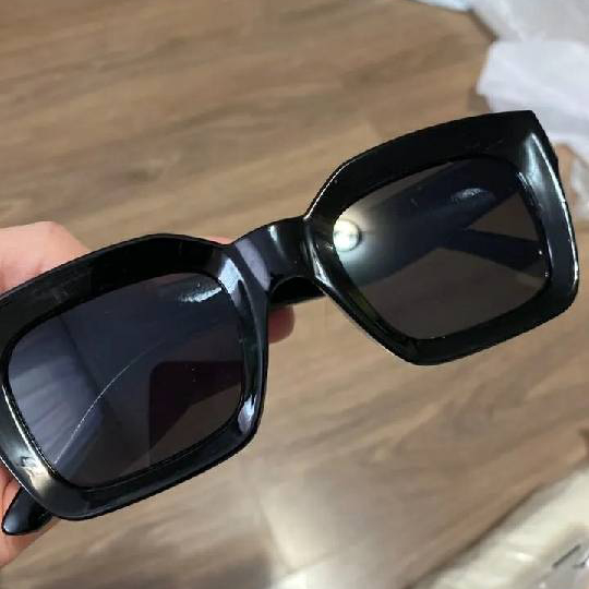 Glossy Shine Black Sunglass_img_1
