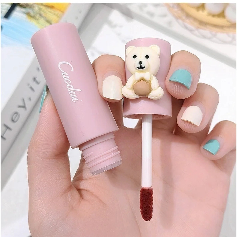 CUODUI Moe Bear Velvet 4pcs Matte Lipstick set_img_2