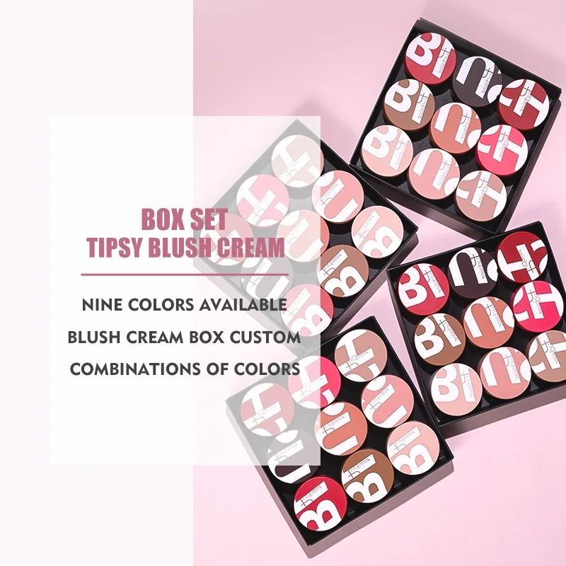 Pudaier 9 Color Blush in 1 box