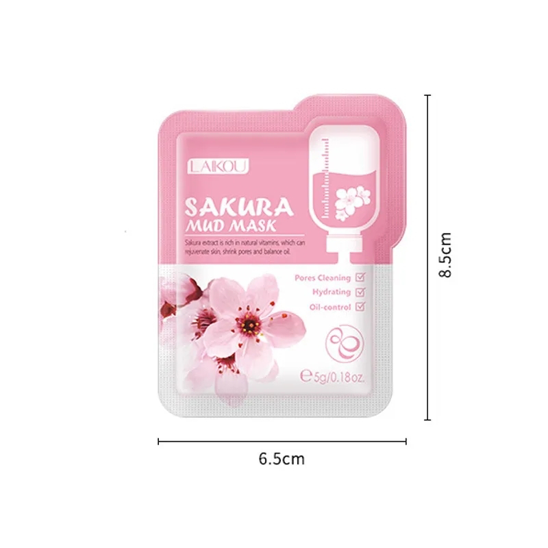 Laikou Sakura Mud Mask 12pcs pkt_img_2
