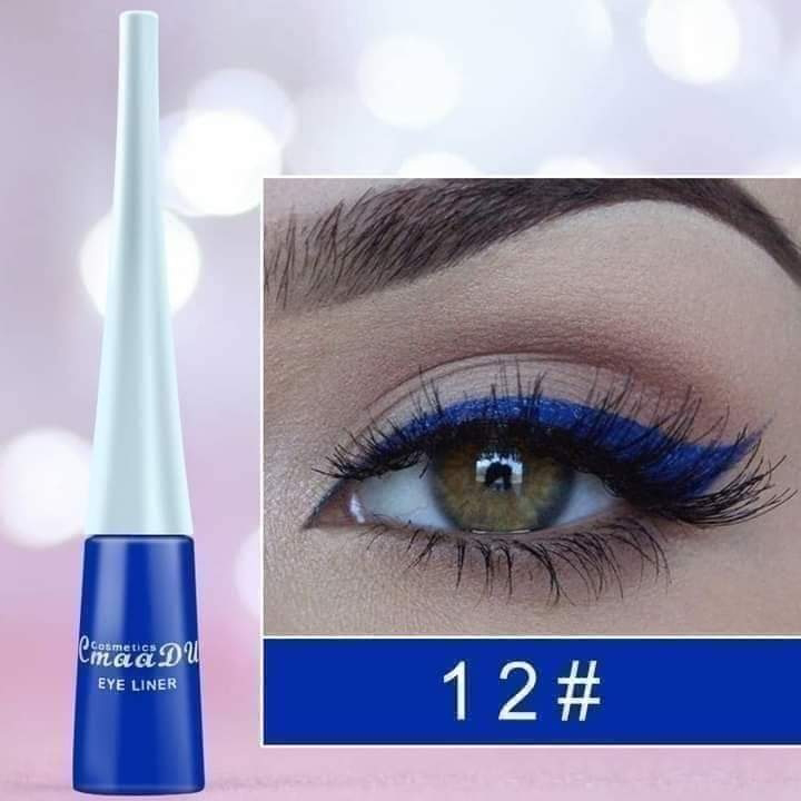 Cmmadu Blue eyeliner