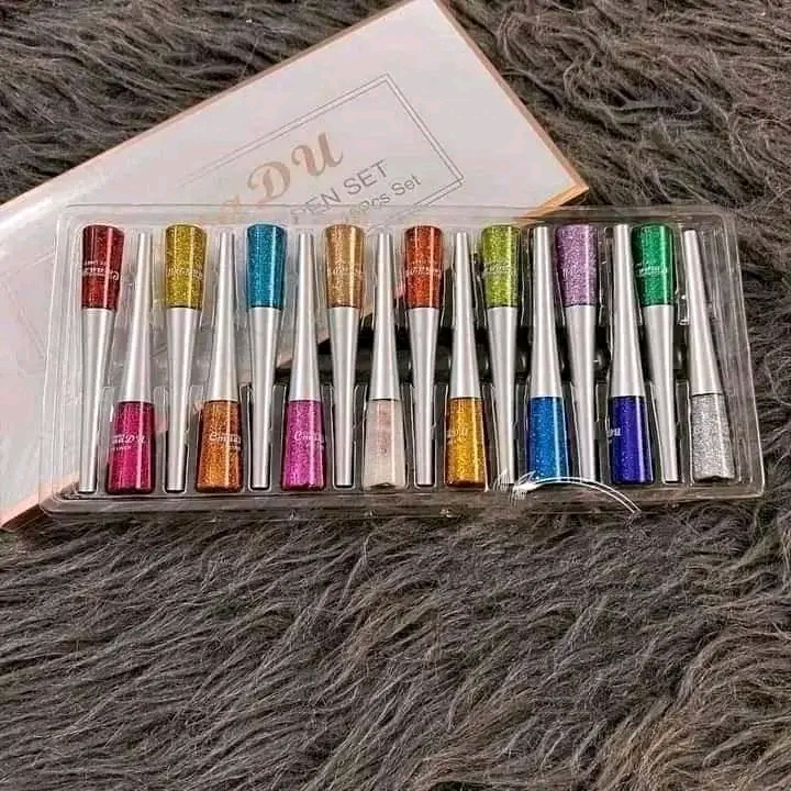 Cmmadu 16pcs Glitter eyeliner set._img_1