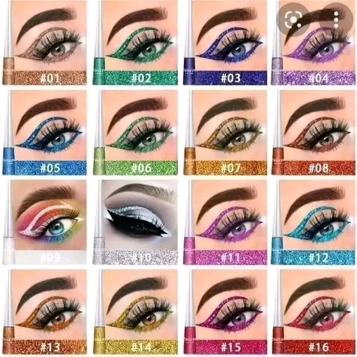 Cmmadu 16pcs Glitter eyeliner set._img_2