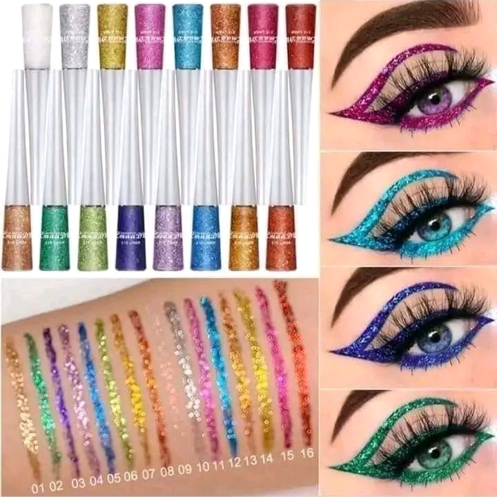 Cmmadu 16pcs Glitter eyeliner set._img_3