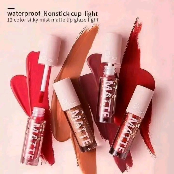 Pudaier 12 pcs matte lipstick set_img_3