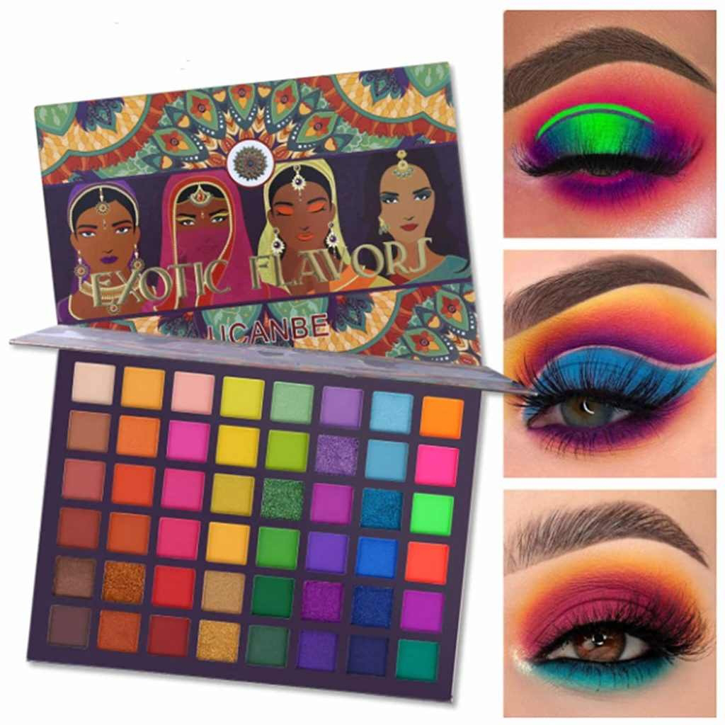 UCANBE Exotic Flavours 48 color eye shadow palette