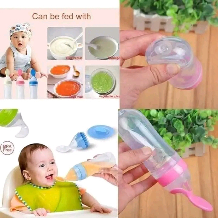Baby Spoon Feeder Silicone Spoon Feeder