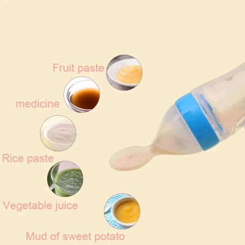 Baby Spoon Feeder Silicone Spoon Feeder_img_3