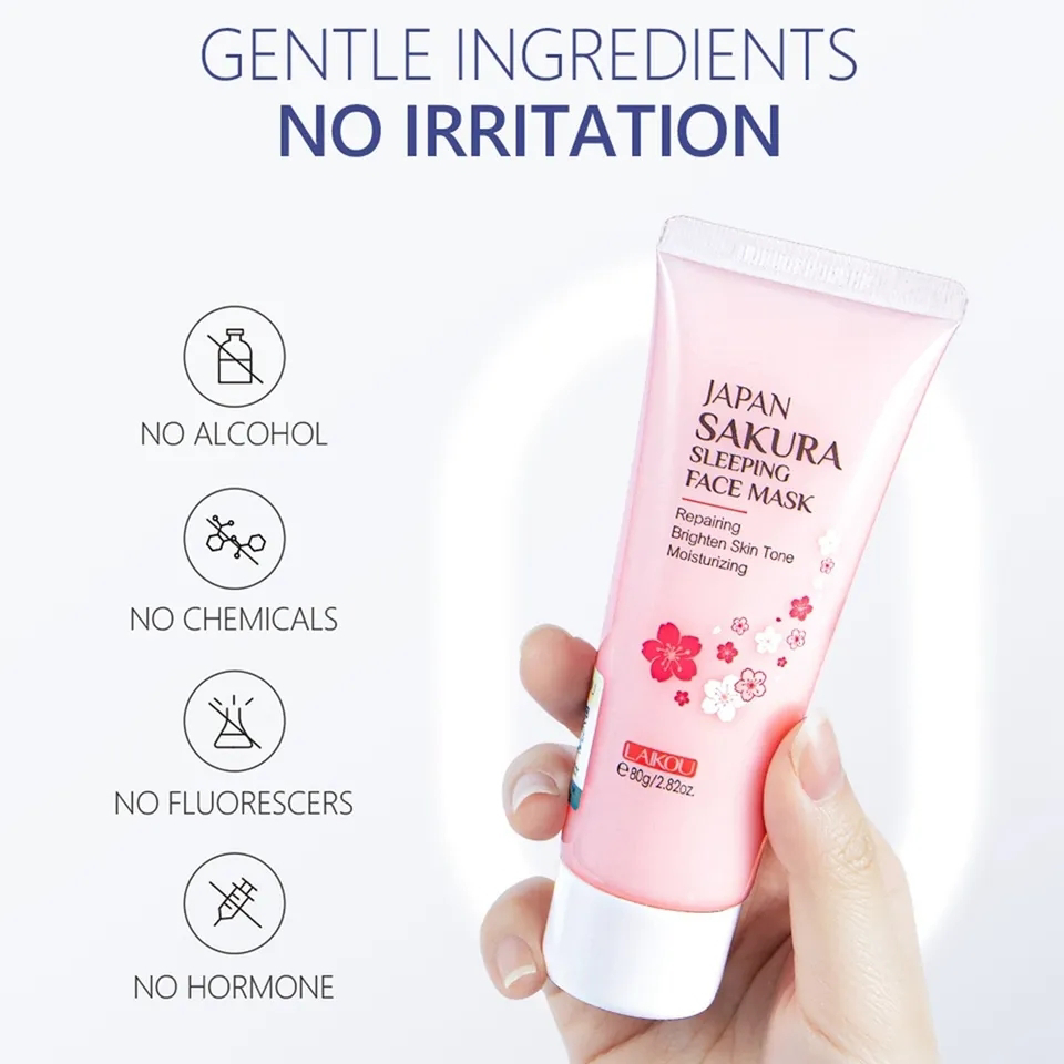 Japan sakura sleeping Face Mask 80g_img_1