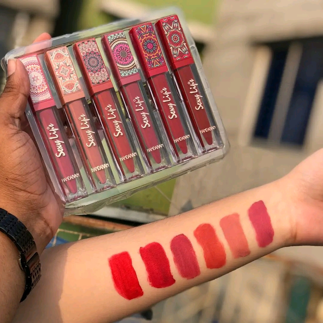 Handaiyan Sexy Lips 6 Colours Lipstick Set