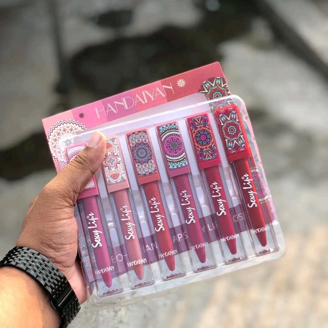 Handaiyan Sexy Lips 6 Colours Lipstick Set_img_2