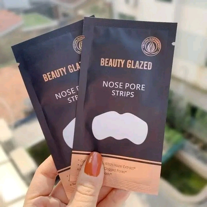 Beauty glazed nose strips