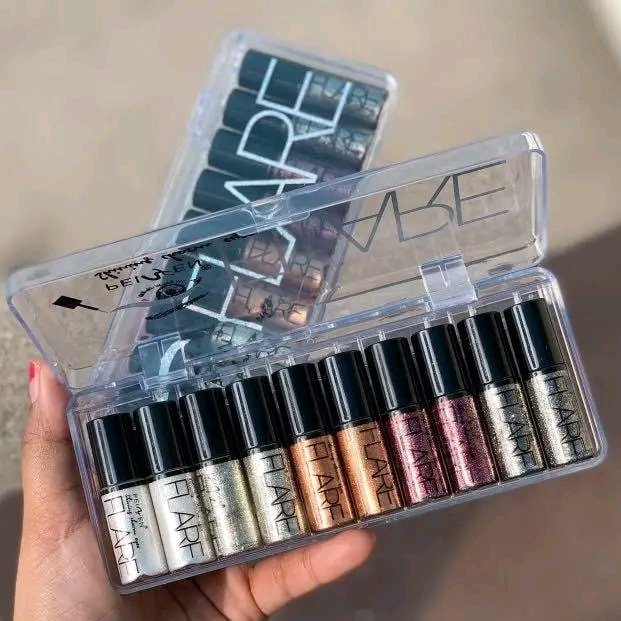 Flare Glitter eye shadow 10pcs set_img_2