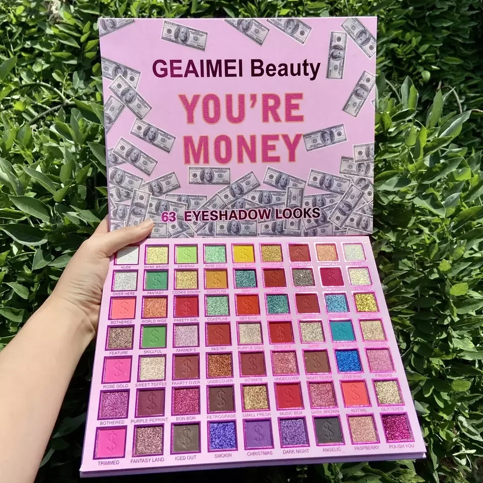 YOU'RE Money 63 colors Eye shadow palette