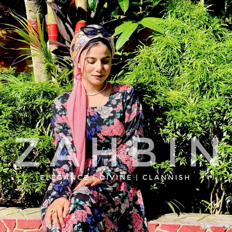 Black floral gown_img_2