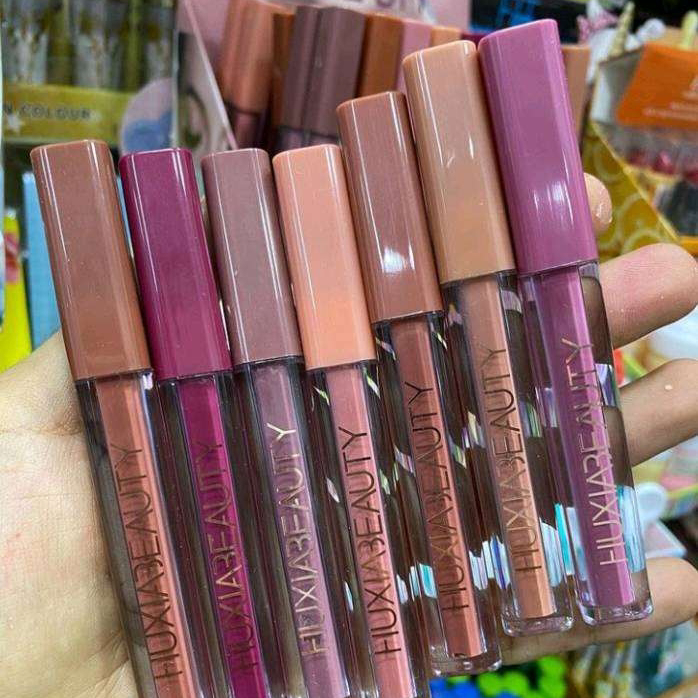 Nude huxiabeauty matte lip gloss 48pcs box