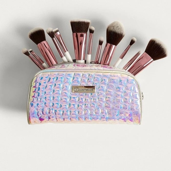 Bh cosmetics Crystal Quartz 12 pieces brush set_img_2