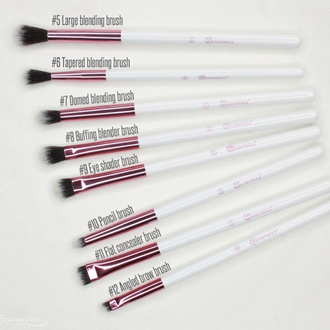 Bh cosmetics Crystal Quartz 12 pieces brush set_img_4